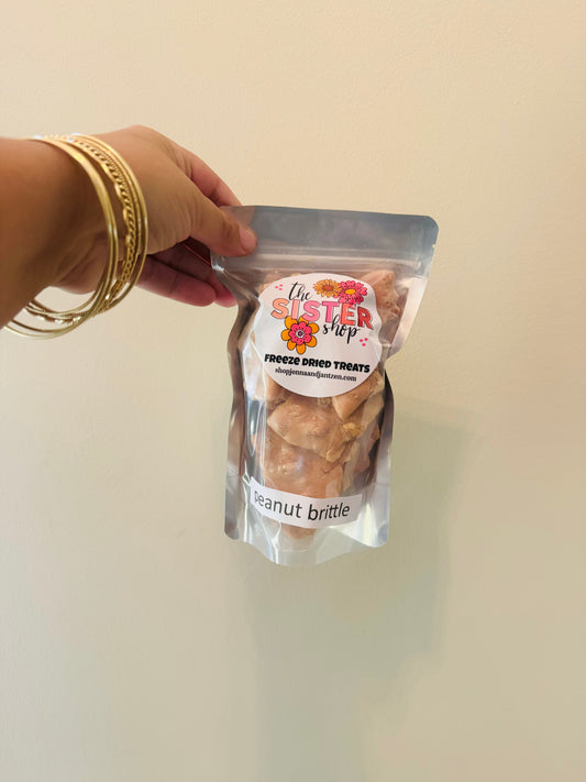 Freeze Dried Peanut Brittle