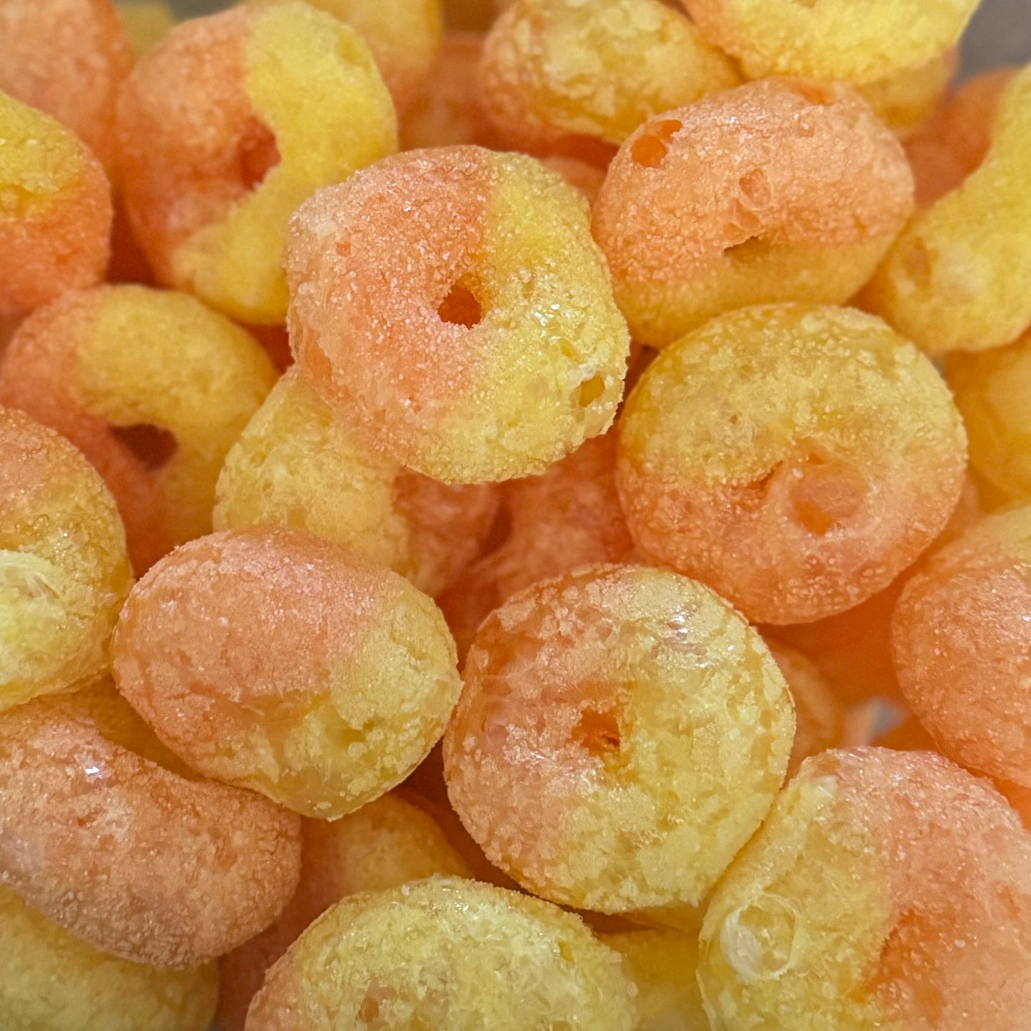 Freeze Dried Peach Rings