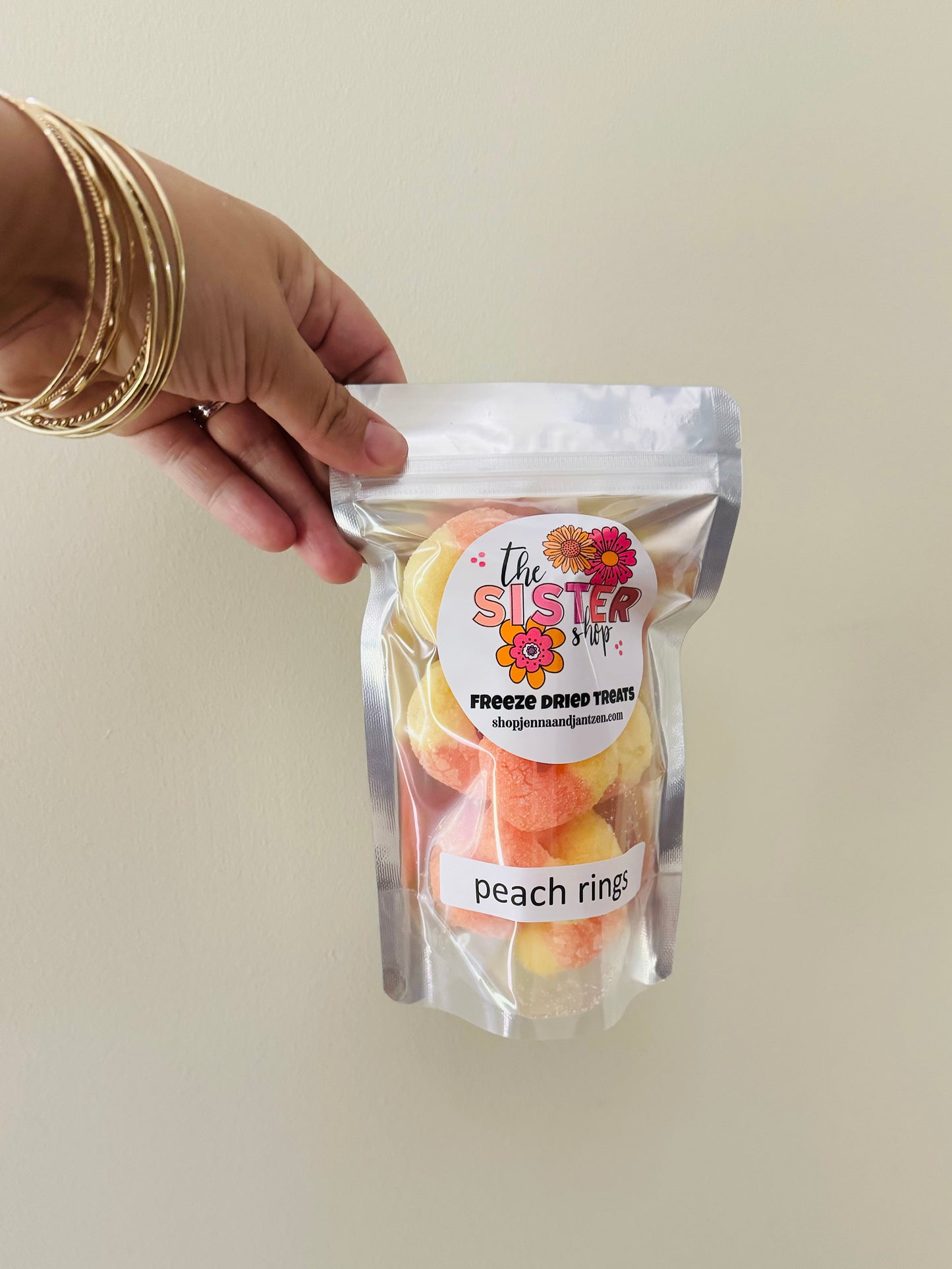 Freeze Dried Peach Rings