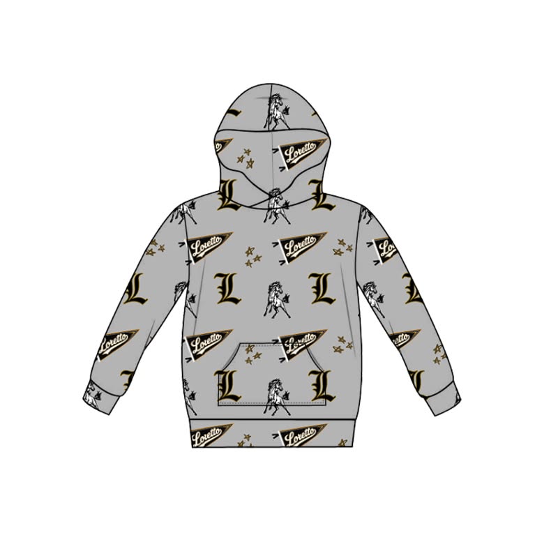 Loretto Mustangs Hoodie Preorder