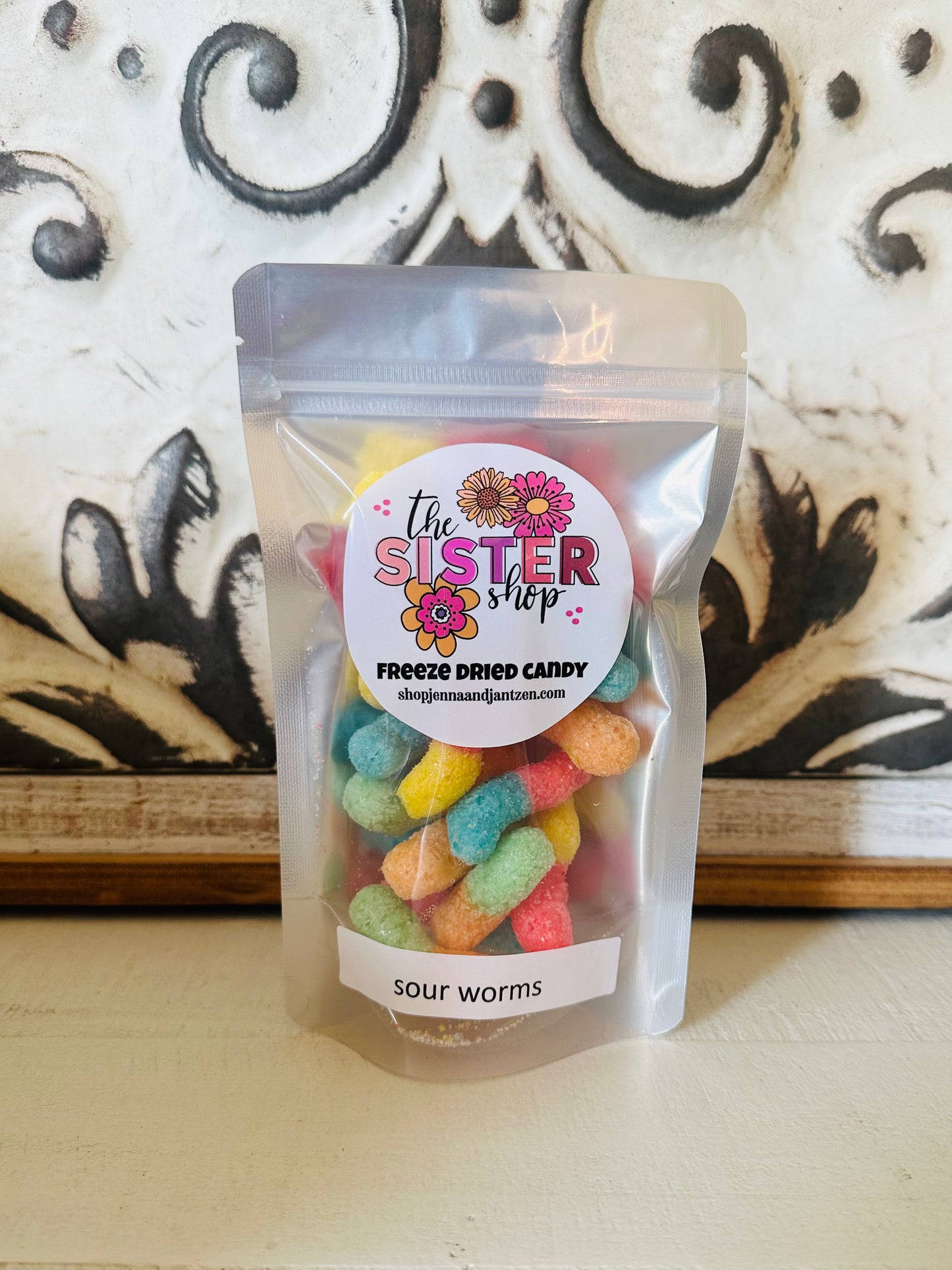 Freeze Dried Sour Worms